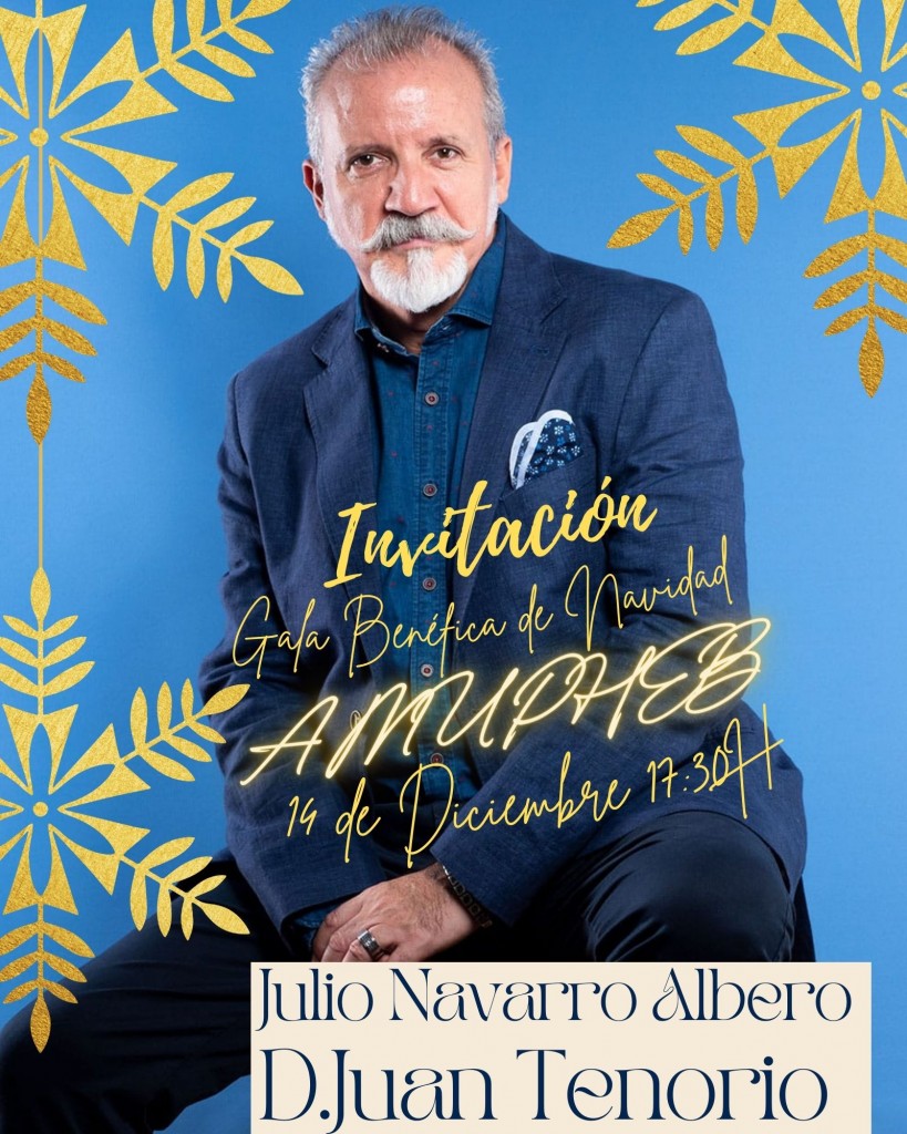 Impresión Lienzo Elegante Personal Navidad Azul Marino y Dorado